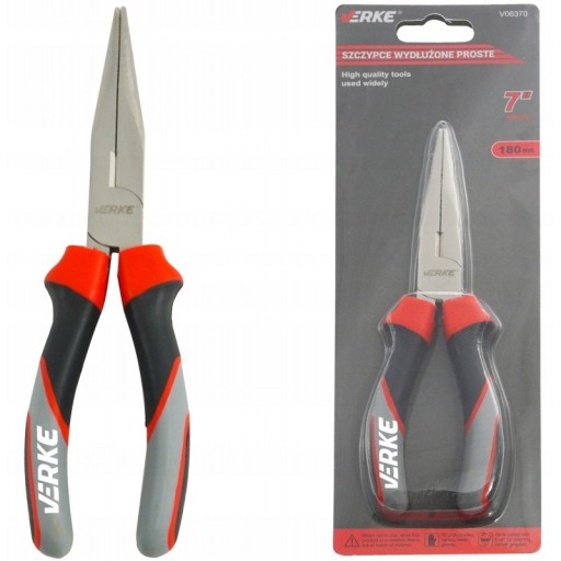 PREDLŽENÉ KOMBINOVANÉ KLIEŠTE ROVNÉ 180mm VERKE