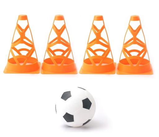 TRÉNINGOVÁ SADA 4 FUTBALOVÉ KUŽELE BPIŁ0818 BIGTOYS