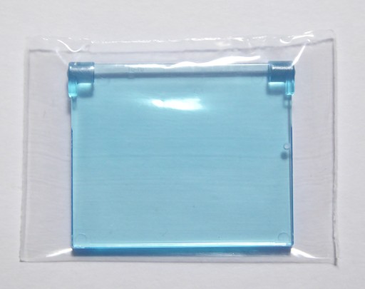LEGO Glass 1x4x3 Trans J Blue (60603/6253735)