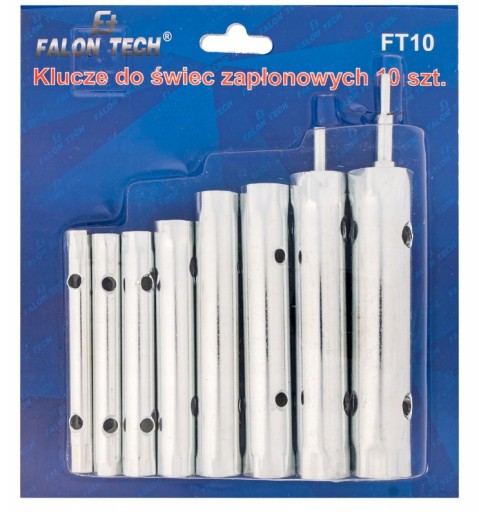KĽÚČE NA ZAPAĽOVACIE SVIEČKY, RÚROVÉ, 6-22MM, 10 PRVKOV