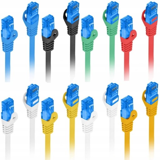 RJ45 LAN Ethernet kábel kat.6A SFTP LSZH 10m 1000