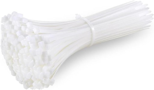 VIAZAČKY KABELOVÉ Zipsy UV VIAZAČKY SILNÉ 3,6x200mm NEUTRÁLNE