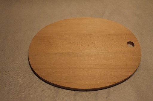 Kuchynská doska na krájanie 37x29 oválna DREVENÁ