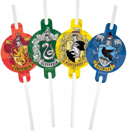 Jednorazové papierové narodeninové taniere HARRY POTTER PARTY 8 ks, 23 cm
