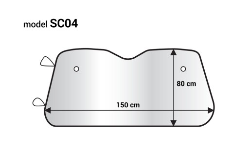 PROTIMRAZOVÁ ROHOŽ NA OKENNÉ KRYTY, ZIMNÉ 150X80
