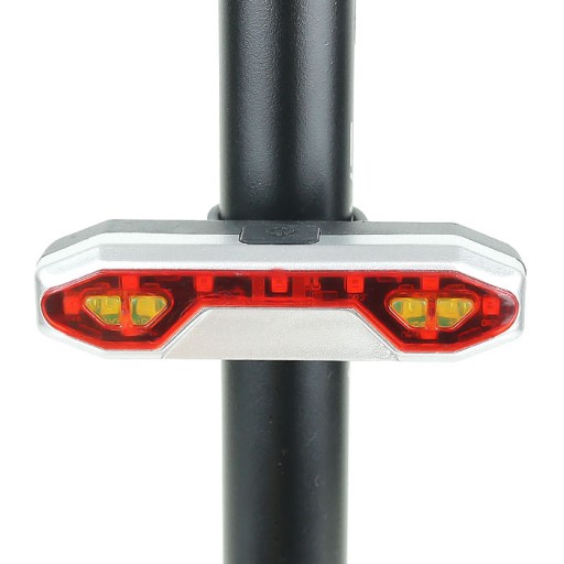 Lampa, USB zadná cyklistická lampa - LED