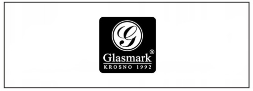 Glasmark GLASMARK Sklenená podšálka 10 cm okrúhla, 6 kusov