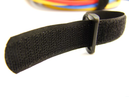 Svorky na suchý zips ORGANIZER Suchý zips na upevnenie STRONG CLAMP 4 ks