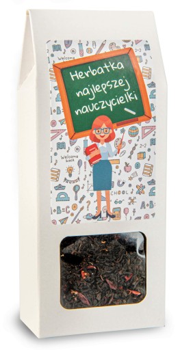 Veľká krabica s čajom, darček PRE UČITEĽKU