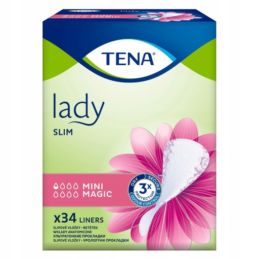 Anatomické vložky TENA Lady Slim Mini Magic 34