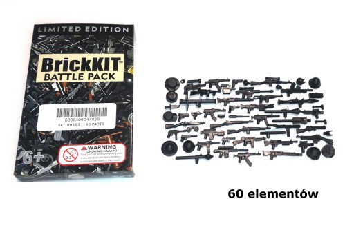 BrickKIT Pušky pre minifigúrky z druhej svetovej vojny zbrane BK103