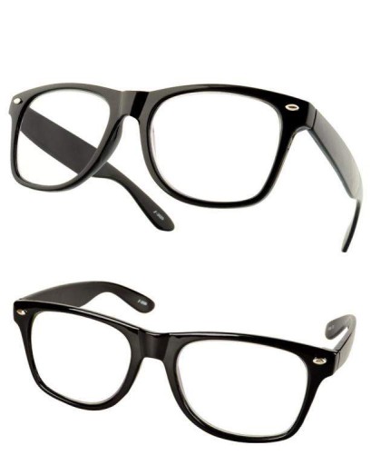 Black Nerdy Nerds wayfarer okuliare