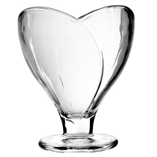 ZMRZLINOVÉ DEZERTNÉ POHÁRKY NA ZMRZLINOVÝ SKLENENÝ POHÁR 300 ml DEZERT NA NOHY
