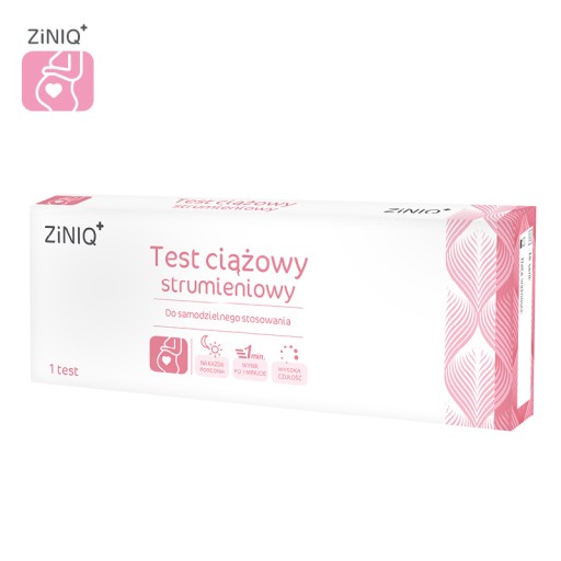 ZiNIQ Jet tehotenský test, 1 ks.