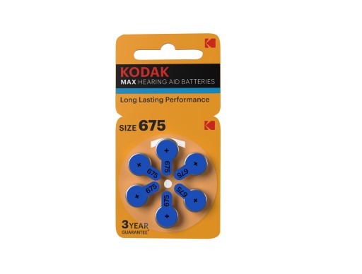 Kodak Zinc-Oxy BATÉRIE do načúvacích prístrojov 6 ks