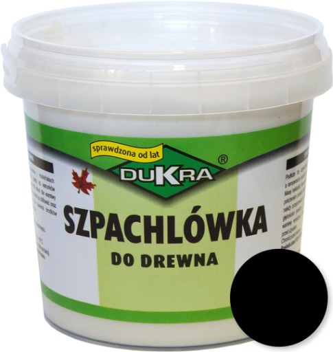 Tmel na drevo Dukra 200g ČIERNA