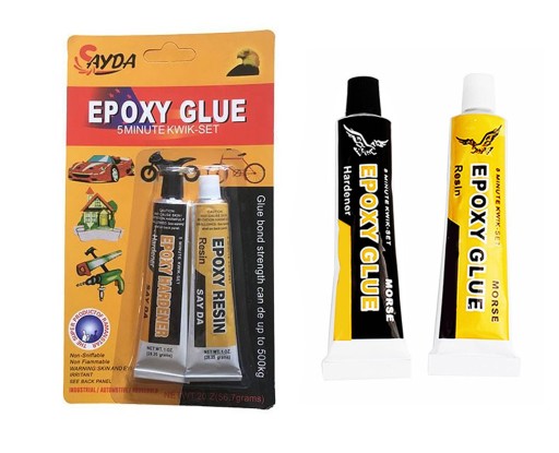 Dvojzložkové silné epoxidové lepidlo