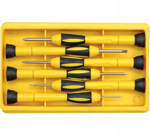 PRESNÉ SKRUTKOVAČE TORX 6 KS. SKRUTKOVAČE VOREL