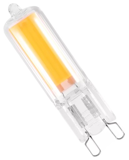 G9 LED žiarovka 300lm 3W teplá biela COB