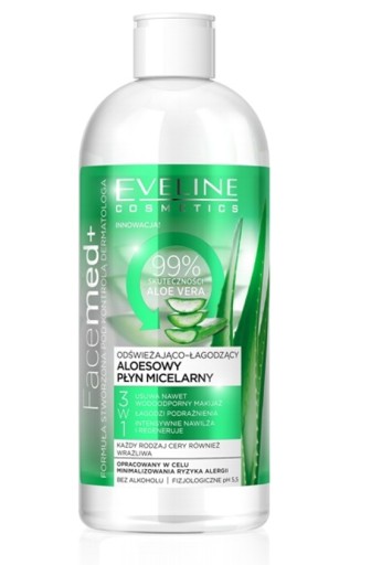 Eveline Cosmetics Facemed+ micelárny fluid 3v1