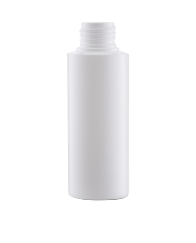 BIELA FĽAŠA HDPE 100ml FLIP TOP MATNÁ ČIERNA