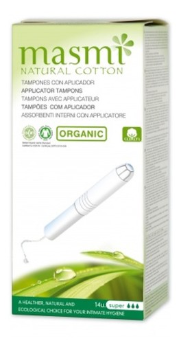 Masmi Organic Super tampóny s aplikáciou 14 ks + ZADARMO