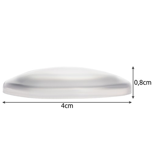 Door Stopper Stopper Samolepiaci ochranný obmedzovač x6 40mm
