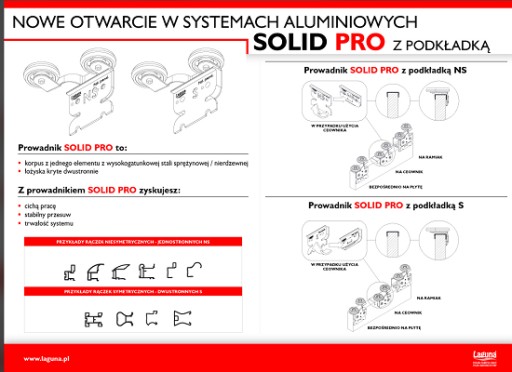Vodítko SOLID PRO s podložkou a pružinou