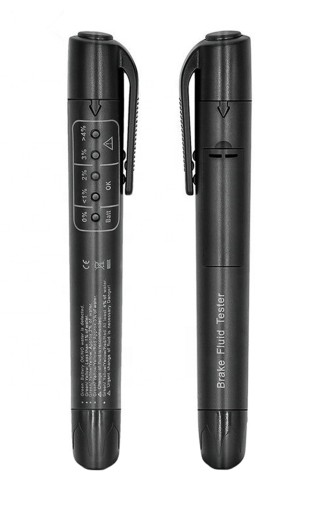 TESTER MERAČA BRZDOVEJ KVAPALINY DOT 3 4 5 LED