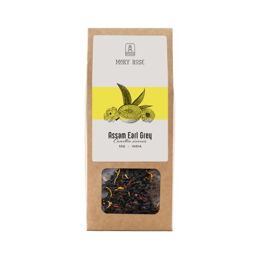 Mary Rose Assam Earl Grey čaj 50g