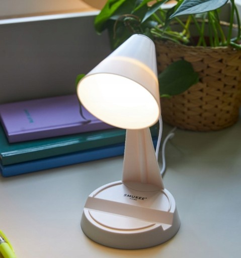 SMUKEE USB STOLNÁ LAMPA S ODNÍMATEĽNOU LAMPOU S