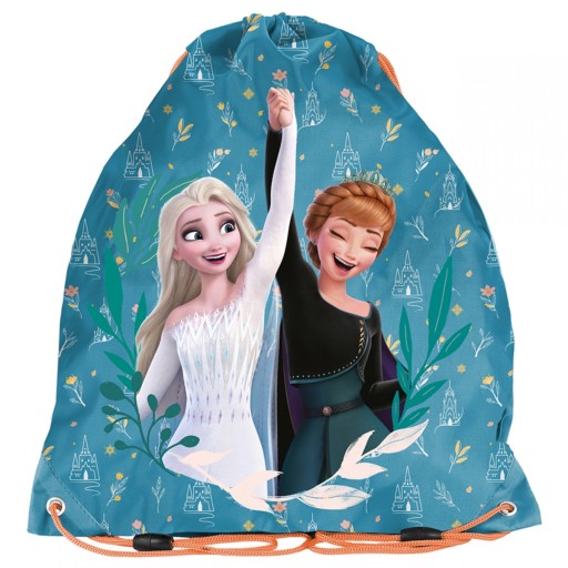 FROZEN Taška na topánky na PE uniformu Papuče Topánky pre dievčatá FROZEN