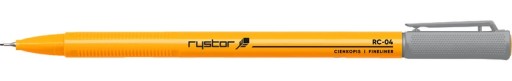 RYSTOR Fineliner školská kancelária RC-04 GREY