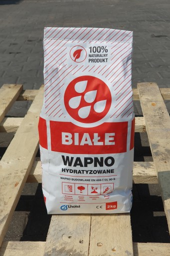 Limetka hydratovaná Biela 2 kg LHOIST