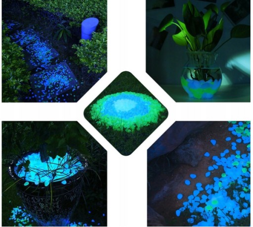 FLUORESCENTNÉ svietiace kamene Malatec 100 ks.