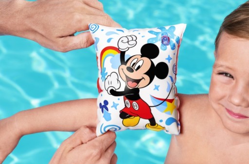 Návleky na plávanie 15x23 cm Mickey Bestway