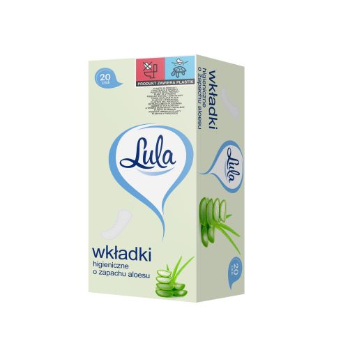 LULA slipové vložky s vôňou Aloe, 1 balenie - 20 ks