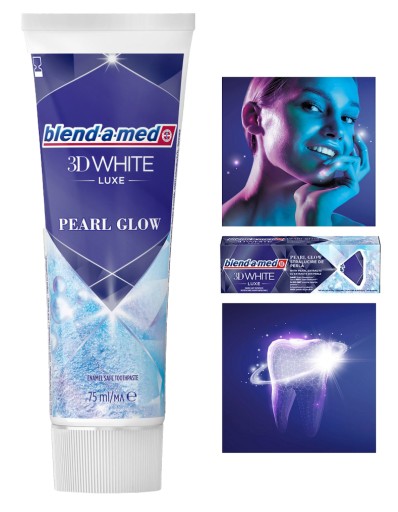 Zubná pasta Blend-a-med 75 ml 3D biela LUXE Pearl Glow