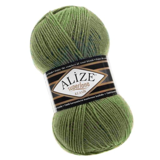 Alize Superlana Klasik 620 Tmavo zelená