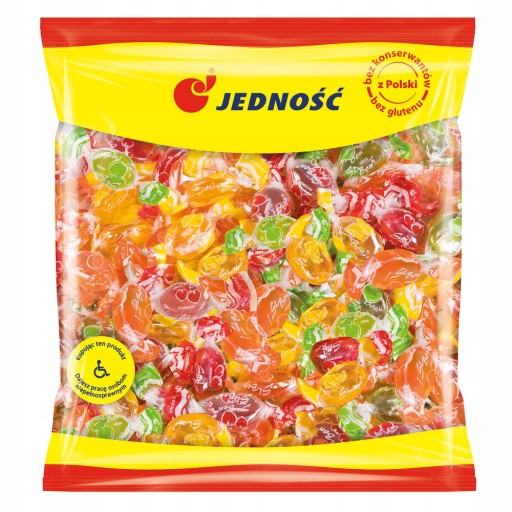 Jedność SI BON ovocné cukríky 1 kg