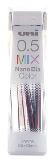 GRAFITOVÉ VLOŽKY 0,5 mm NANO DIA 20 ks