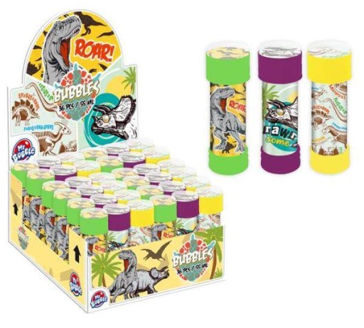 MYDLOVÉ BUBLINY DINOSAURY MOJA BUBLINA 55 ML RÔZNE FARBY