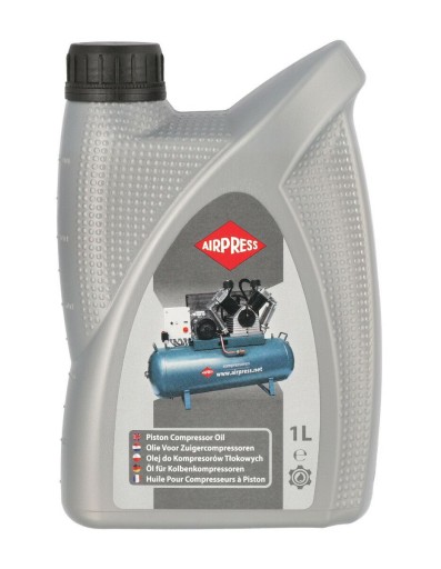 Minerálny olej pre kompresory piestových kompresorov 1 liter 12494 AIRPRESS