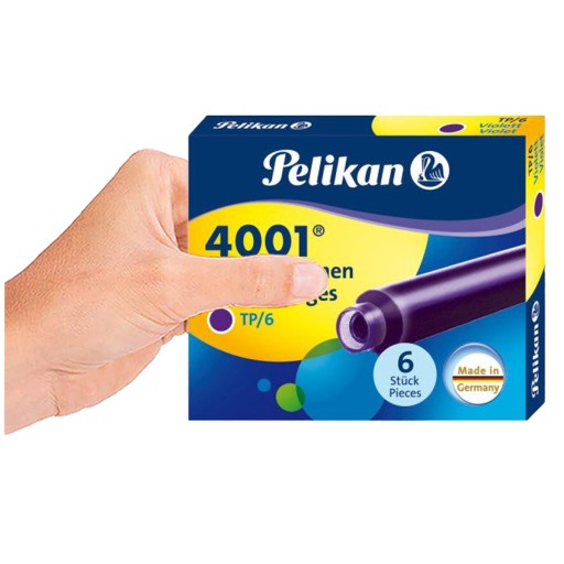 ATRAMENTOVÉ KAZETY PELIKAN FIALOVÝ ATRAMENT