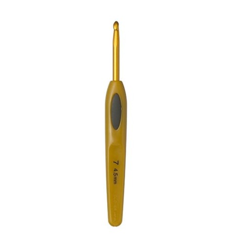 Háčik na háčkovanie Clover Soft Touch / veľkosť 4,5 mm / 1032