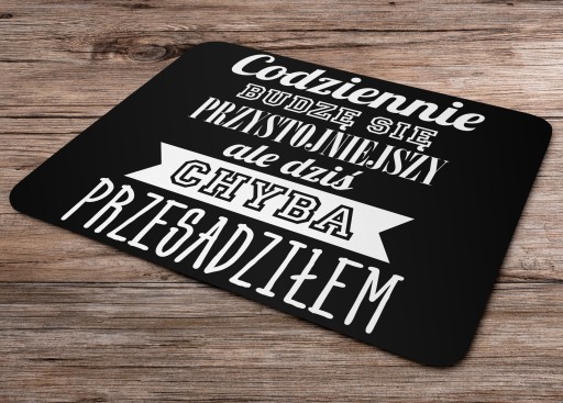 Vtipná podložka pod myš ZA DARČEK