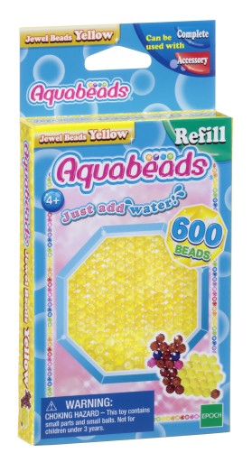 Aquabeads Yellow Jewel Beads 32688