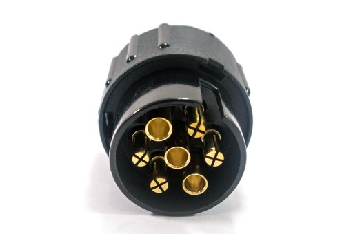 Plastová zástrčka prívesu so 7 PIN
