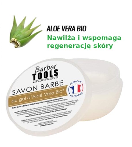 BARBER TOOLS ALOE VERA MYDLO NA HOLENIE 150 ml