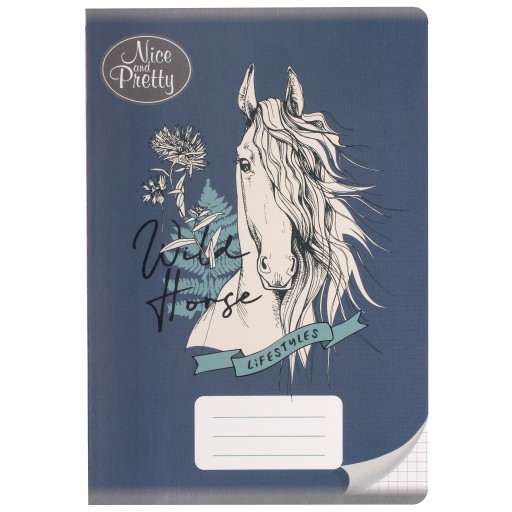 NICE&PETTY CHECKED SCHOOL NOTEBOOK A5/32K REXUS